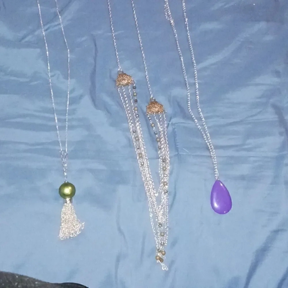 Paparazzi 3 Necklace Sets w/ Matching Earrings